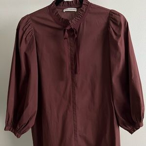 Ulla Johnson Long Sleeve Mini Dress // sz 4